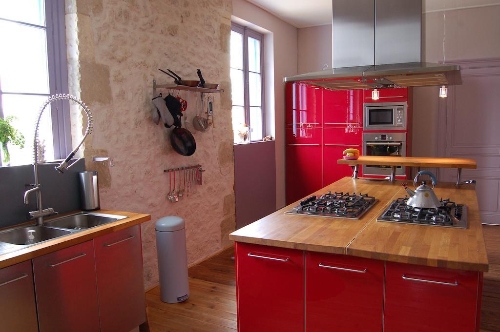 La Vieille Ecole Bed & Breakfast Bourgougnague Luaran gambar